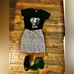 NWOT***HOLLISTER/ STRETCH LEOPARD MINI/ Size 00